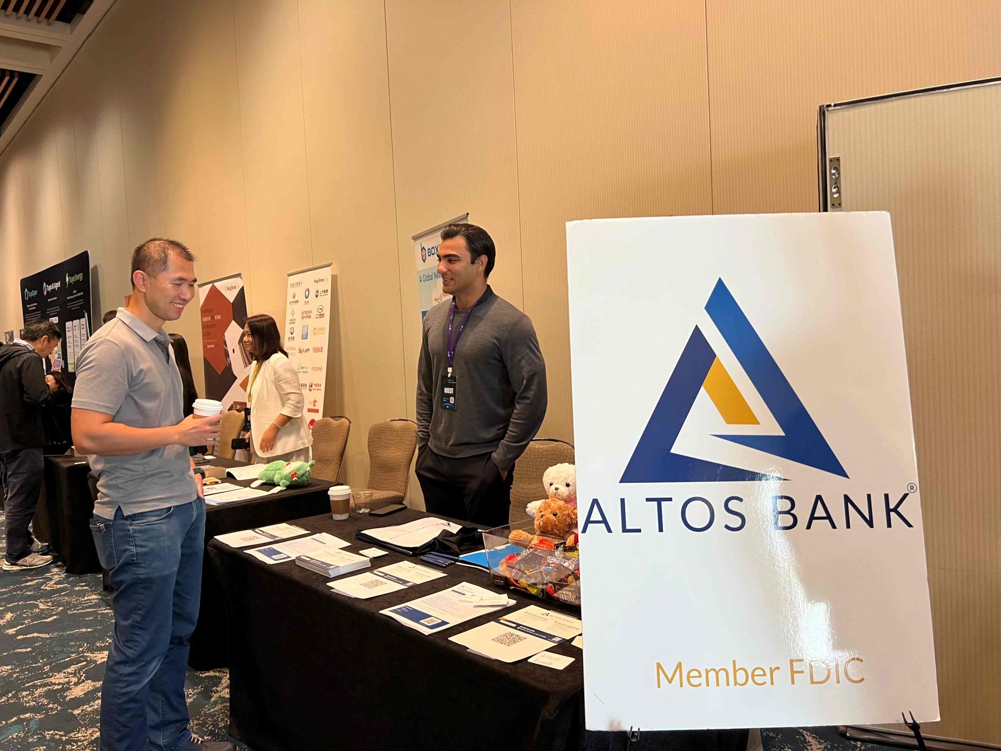 Altos Bank team members attending HYSTA’s 26th Annual Conference and Gala to support innovation and collaboration.